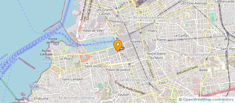 localisation de l'entreprise JALG à MARSEILLE