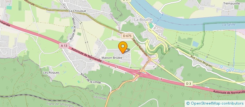 localisation de l'entreprise JALG  SAINT-OUEN-DE-THOUBERVILLE