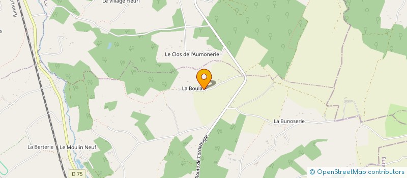 localisation de l'entreprise JALHR  COURTONNE-LES-DEUX-EGLISES