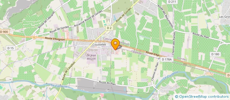 localisation de l'entreprise JALI  OPPEDE