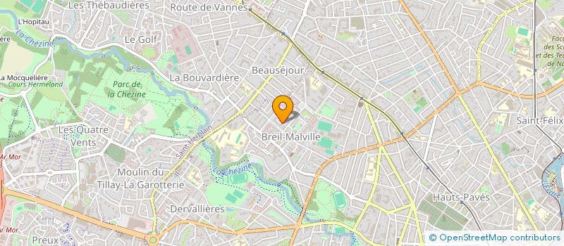 localisation de l'entreprise JALIA à NANTES