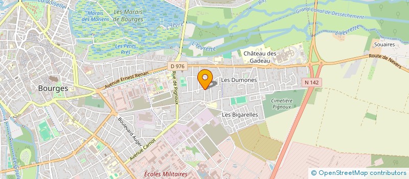 localisation de l'entreprise JALIA  BOURGES