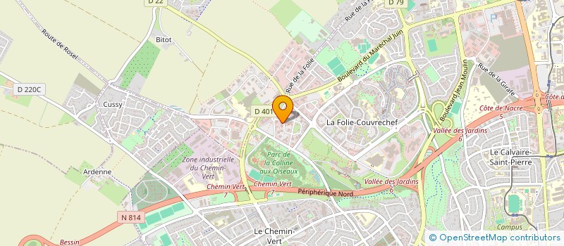 localisation de l'entreprise JALIA FORMATIONS à CAEN