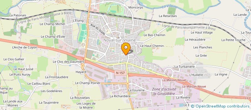 localisation de l'entreprise JALIE  RENNES