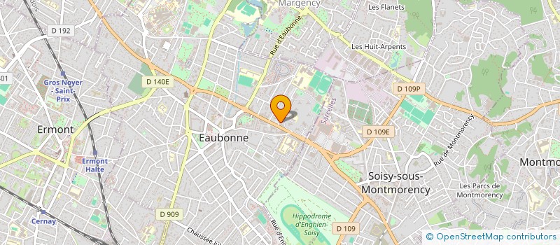 localisation de l'entreprise JALIL-95  EAUBONNE