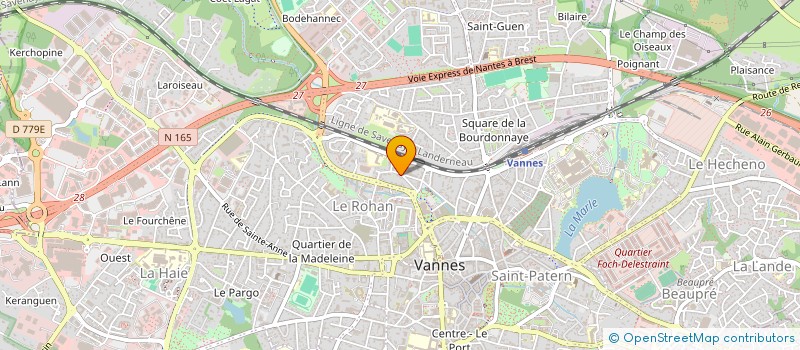 localisation de l'entreprise JALILOU 13 à VANNES