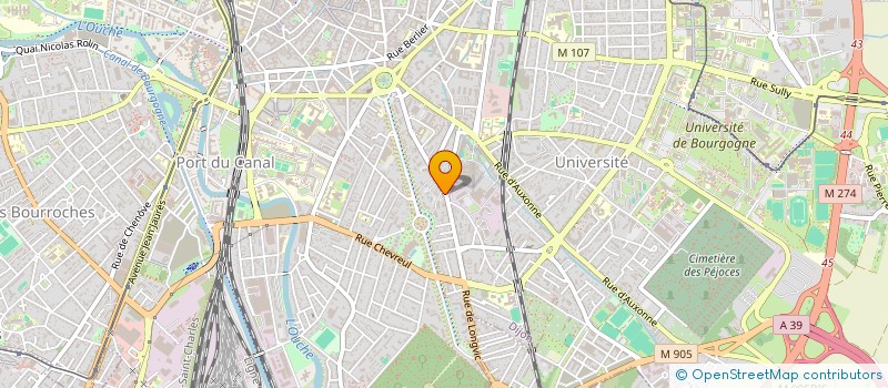 localisation de l'entreprise JALIMAXO à DIJON