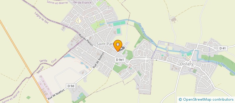 localisation de l'entreprise JALIS  SAINT-PATHUS