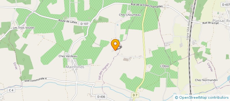 localisation de l'entreprise JALIS à VAL DES VIGNES