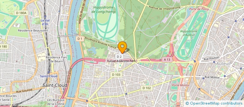 localisation de l'entreprise JALK à BOULOGNE-BILLANCOURT