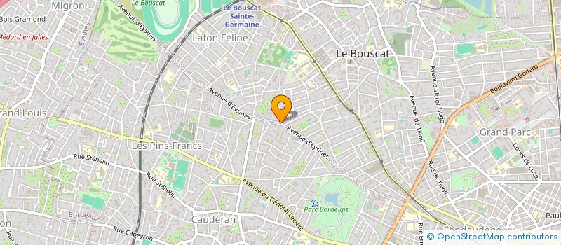 localisation de l'entreprise JALLABERT TC  BORDEAUX