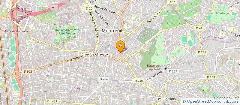 localisation de l'entreprise JALLADEAU CHARAIRE IMMOBILIER à MONTREUIL