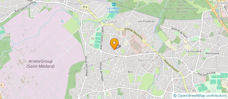 localisation de l'entreprise JALLES COURTAGE  SAINT-MEDARD-EN-JALLES