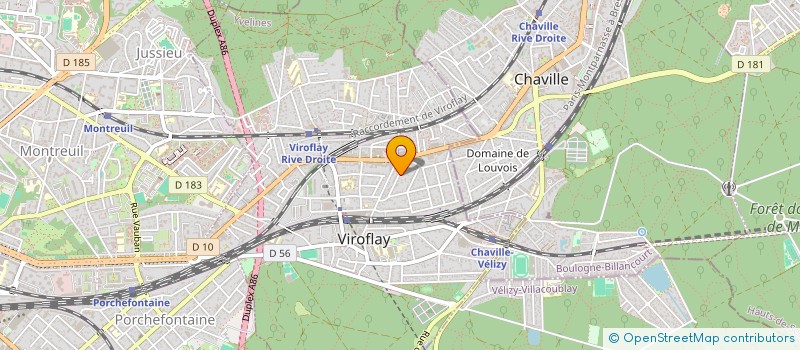 localisation de l'entreprise JALLI  VIROFLAY