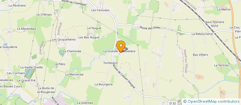 localisation de l'entreprise JALLU  DOMLOUP