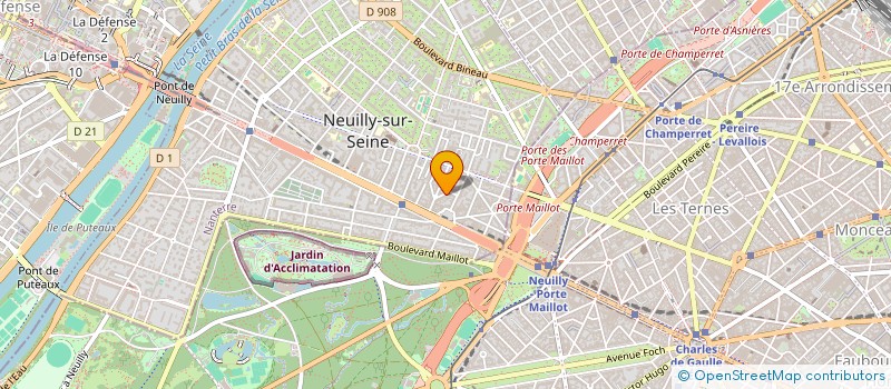 localisation de l'entreprise JALM à NEUILLY-SUR-SEINE