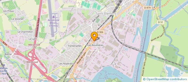 localisation de l'entreprise JALM MEUBLES à MACON