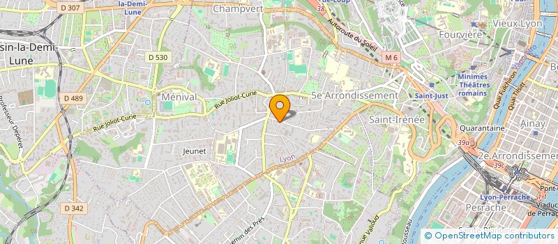 localisation de l'entreprise JALMA  LYON