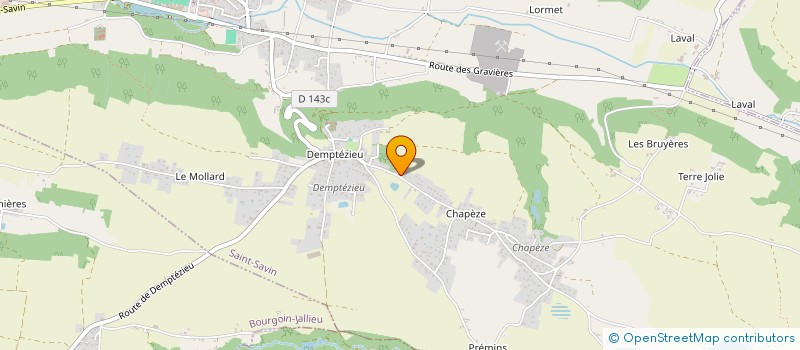 localisation de l'entreprise JALMA  SAINT-SAVIN