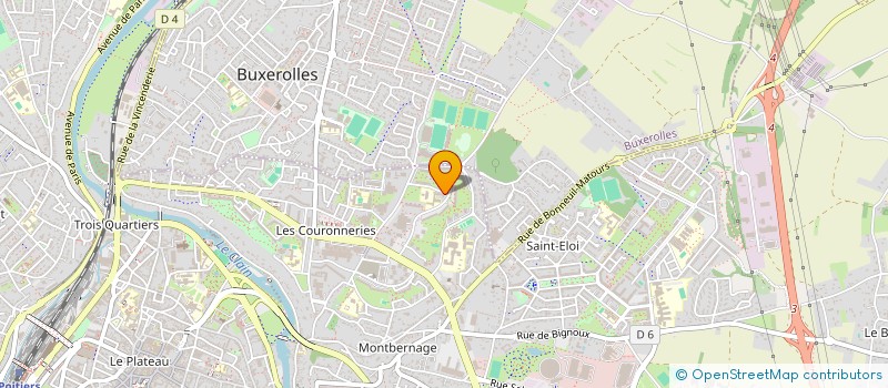 localisation de l'entreprise JALMALV à POITIERS