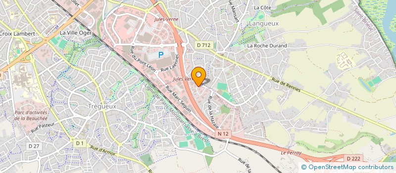 localisation de l'entreprise JALMALV COTES D'ARMOR à TREGUEUX