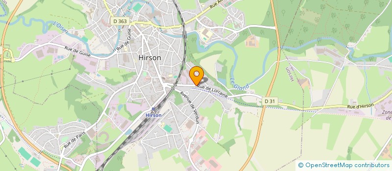 localisation de l'entreprise JALMALV EN THIERACHE à HIRSON