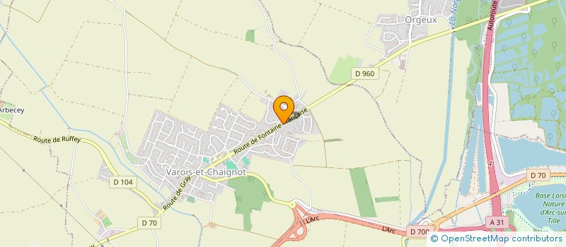 localisation de l'entreprise JALN  VAROIS-ET-CHAIGNOT