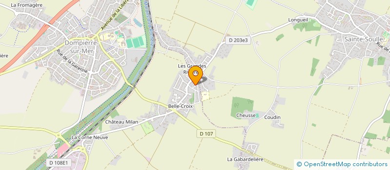 localisation de l'entreprise JALO  DOMPIERRE-SUR-MER