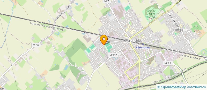 localisation de l'entreprise JALO  PERENCHIES