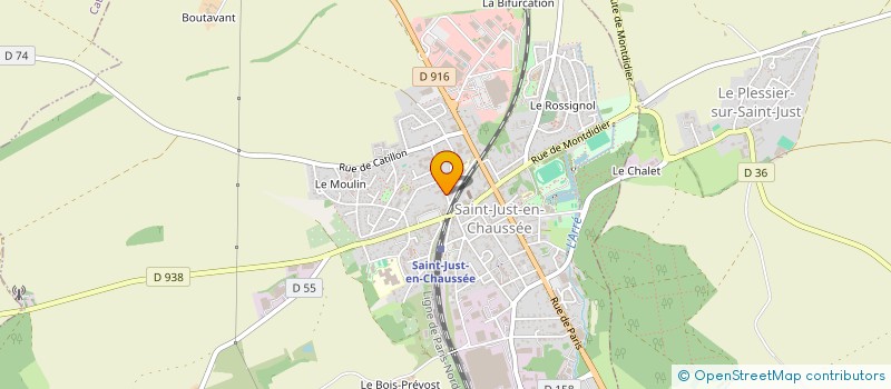 localisation de l'entreprise JALOB  SAINT-JUST-EN-CHAUSSEE