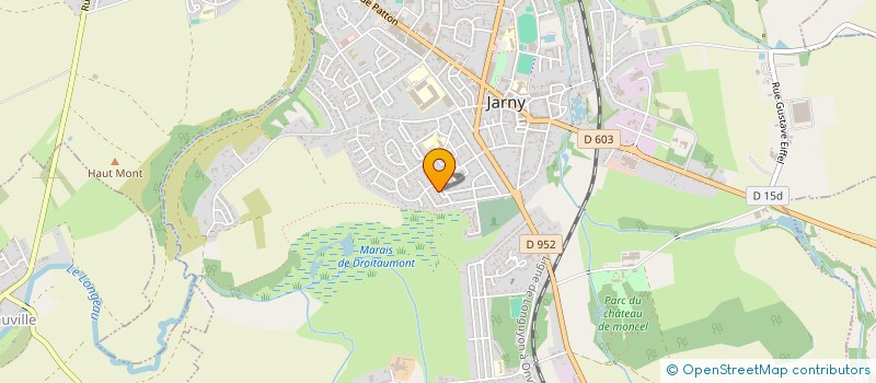 localisation de l'entreprise JALOCA  JARNY