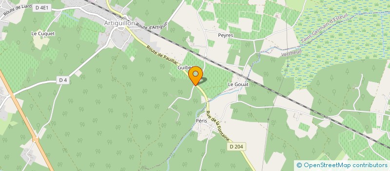 localisation de l'entreprise JALOMA  SAINT-GERMAIN-D'ESTEUIL