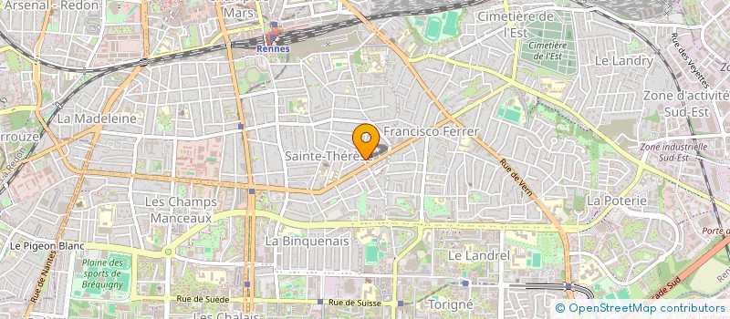 localisation de l'entreprise JALOU  RENNES