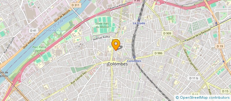 localisation de l'entreprise JALOUAJA à COLOMBES