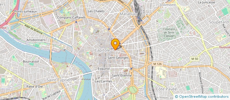 localisation de l'entreprise JALOUPROD à TOULOUSE