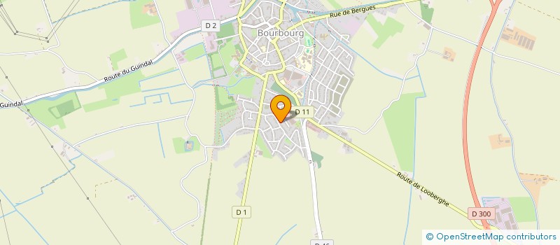 localisation de l'entreprise JALOUSANDAUR  BOURBOURG