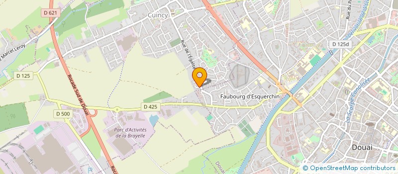 localisation de l'entreprise JALP  CUINCY