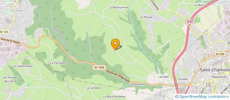 localisation de l'entreprise JALPS IMMO  SAINT-CHAMOND