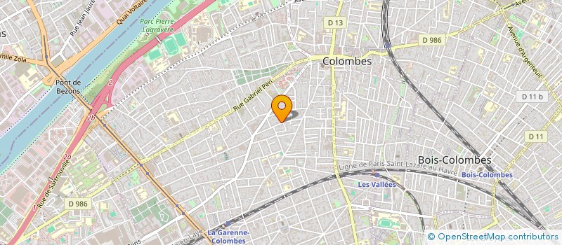 localisation de l'entreprise JALS à COLOMBES