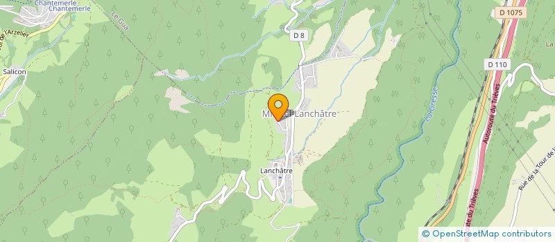 localisation de l'entreprise JALS  MIRIBEL-LANCHATRE