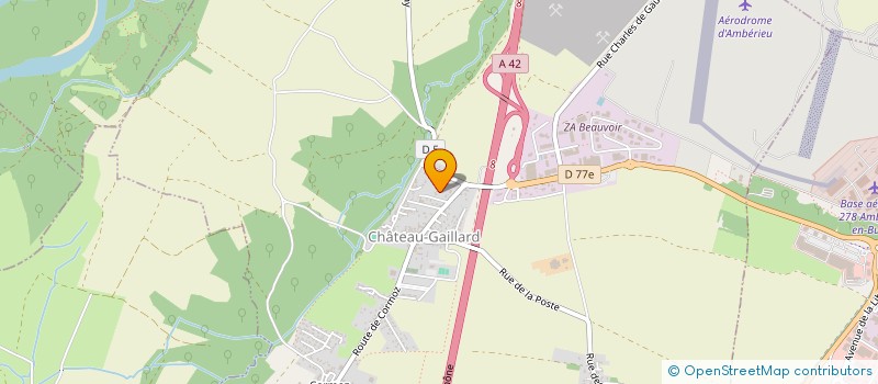 localisation de l'entreprise JALURIA à CHATEAU-GAILLARD