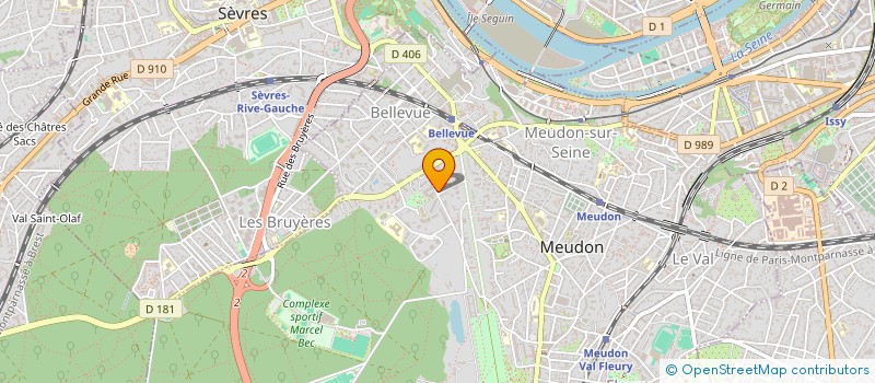 localisation de l'entreprise JALUZOT à MEUDON
