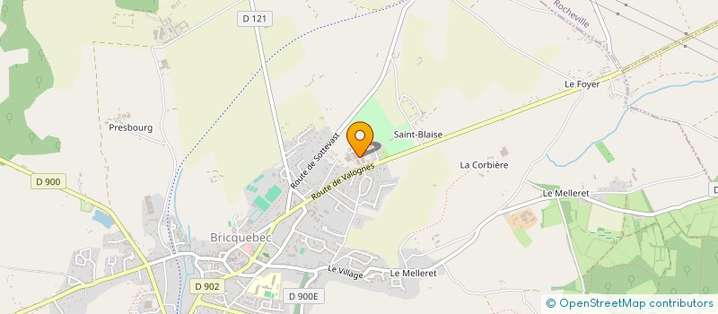 localisation de l'entreprise JALY à BRICQUEBEC-EN-COTENTIN