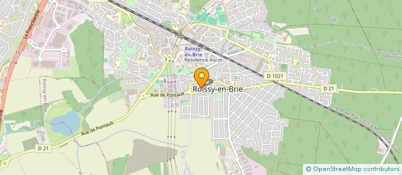 localisation de l'entreprise JALYS à ROISSY-EN-BRIE