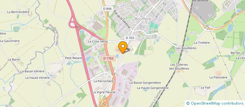 localisation de l'entreprise JALYT 06 à MONTAIGU-VENDEE