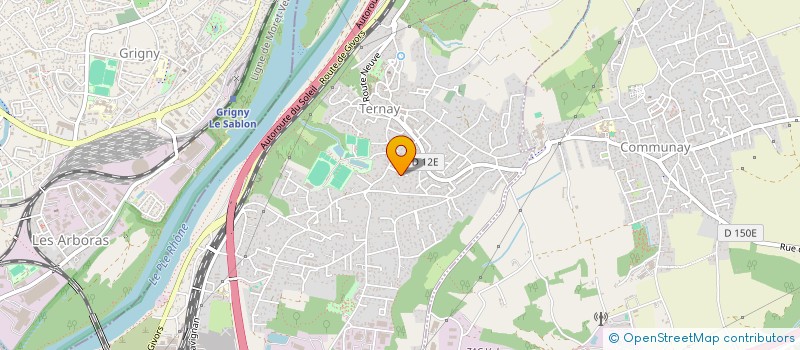 localisation de l'entreprise JAM 2  CHASSIEU