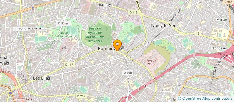 localisation de l'entreprise JAM  ROMAINVILLE
