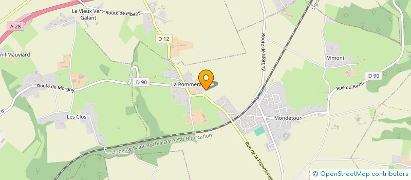 localisation de l'entreprise JAM  MORGNY-LA-POMMERAYE