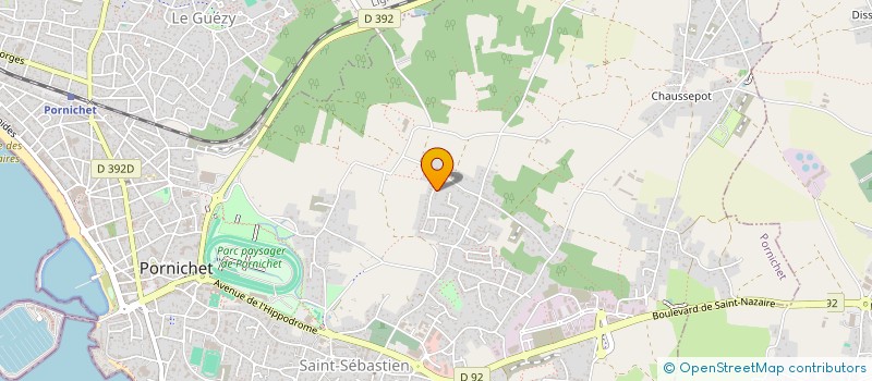 localisation de l'entreprise JAM à PORNICHET