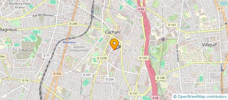 localisation de l'entreprise JAM  CACHAN